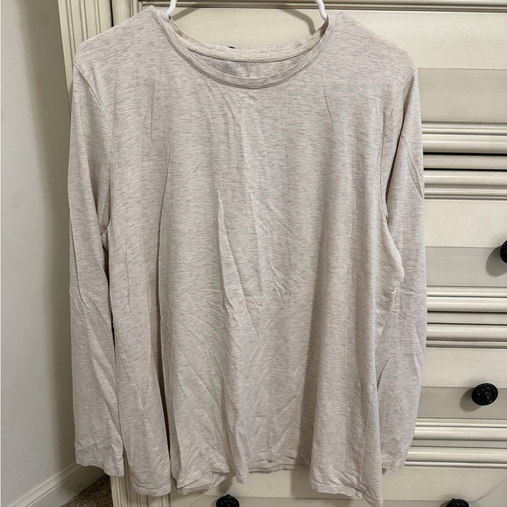 Pure Jill Stretch Cotton Crew Neck Tee